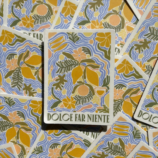 Why Dolce Far Niente Stickers are the Best Thing Ever!